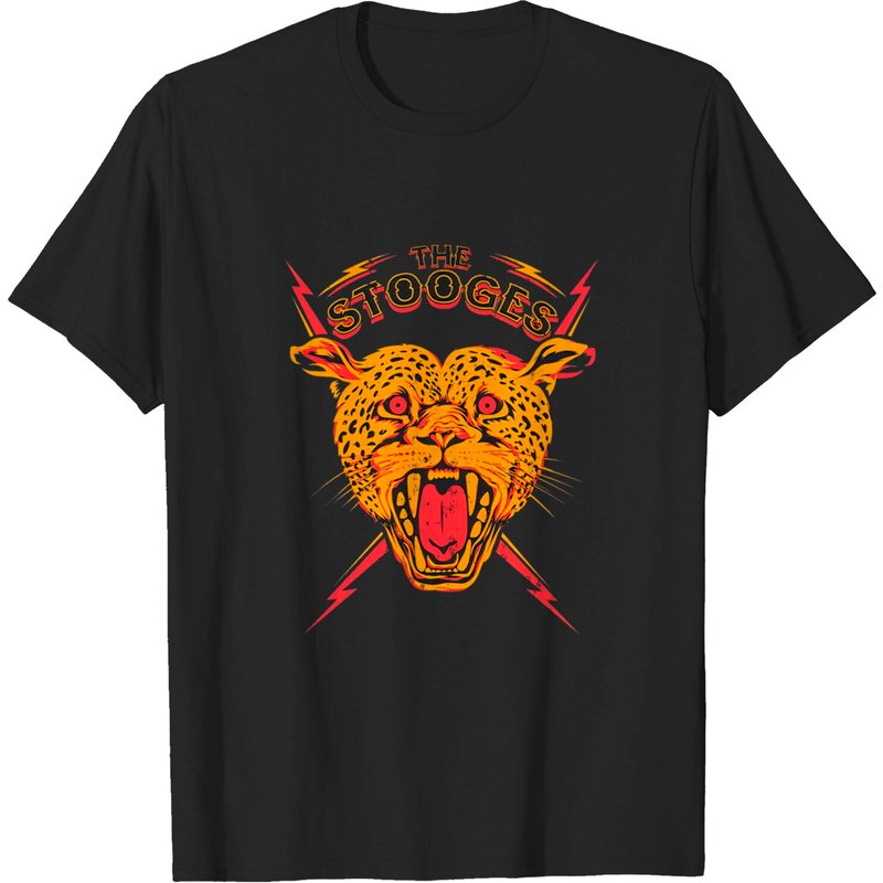 The Stooges Tiger Inspired Logo Unisex T-shirt — T-shirts pour hommes