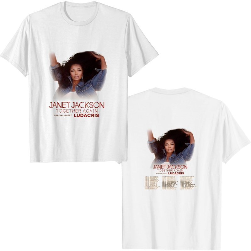 Janet Jackson Shirt Together Again Shirts — Mens T Shirts