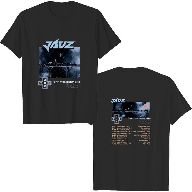 Jauz Shirt, Off The Death End 2023 Shirt, Dj Jauz Tour 2023 Shirt — Mens T Shirts