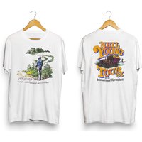 Neil Young Tour 1985 Rock Music Concert Shirt, Vintage