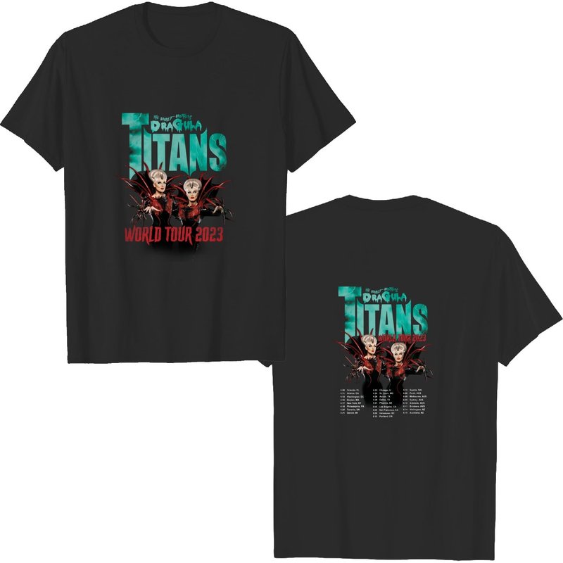 Boulet Brothers Dragula Shirt, Titans World Tour 2023 Shirts — Mens T Shirts
