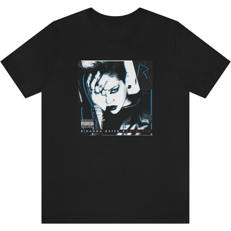 Rihanna - Rated R - Remixed / Unisex Premium T-shirt