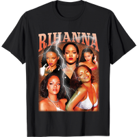 Rihanna Shirt, Hip Hop Rap Tour T-shirt — Mens T Shirts