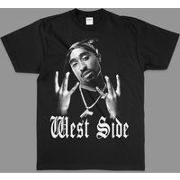 2pac West Side Shirt, Tupac Shakur T-shirt
