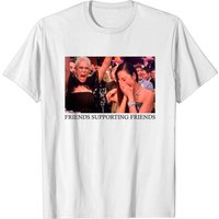 Jamie Lee Curtis Wearing Friends Supporting Friends Michelle Yeoh T-shirt