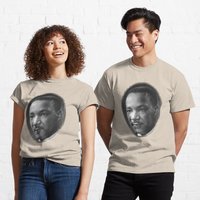 Dr Martin Luther King Jr Roundly Cropped Headshot T-shirt