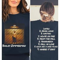 Bailey Zimmerman "leave The Light On" Sweater | Country Music Sweatshirt | Zimmerman Album