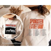 Bruce Springsteen & E Street Band First 2023 Tour Sweatshirt — Sweats à capuche pour hommes