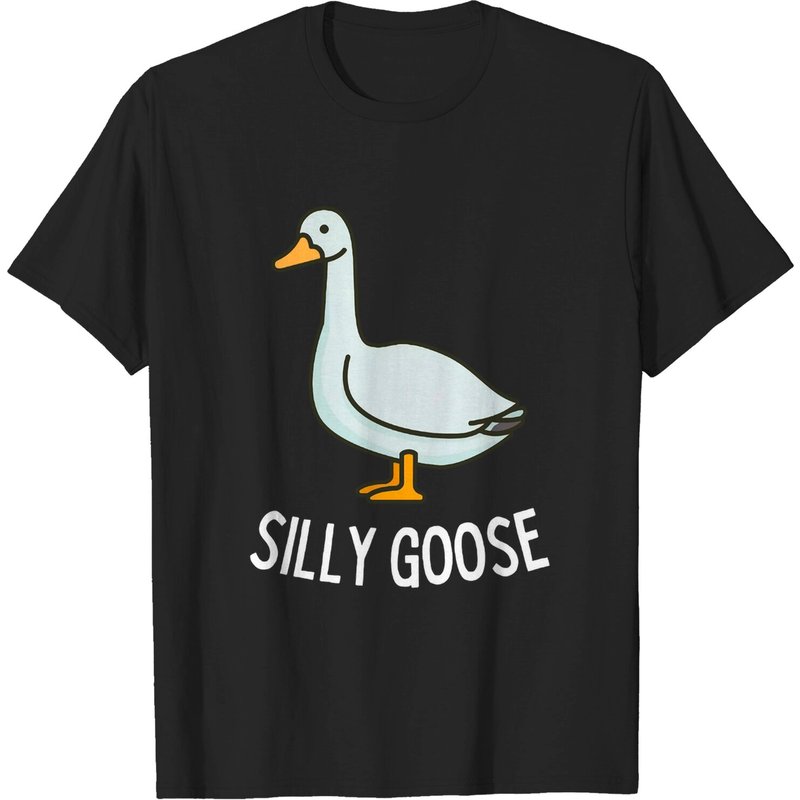Silly Goose Shirt, Women, Men, Unisex T-shirt — T-shirts pour hommes