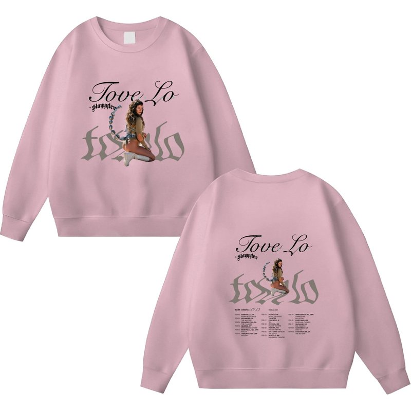 Tove Lo 2023 North American Tour Sweatshirt — Sweats à capuche pour hommes