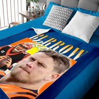 Joe Burrow Baby Blankets, Joe Burrow Baseball Player Baby Blankets — Couvertures pour bébé