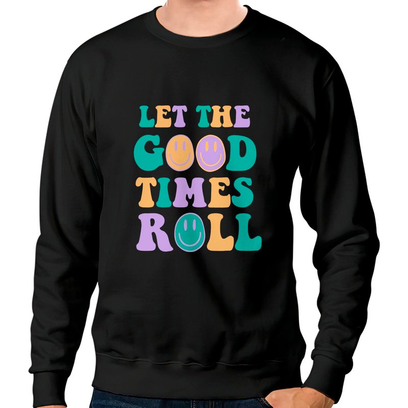 Let The Good Times Roll Mardi Gras Sweatshirt — Sweats à capuche pour hommes