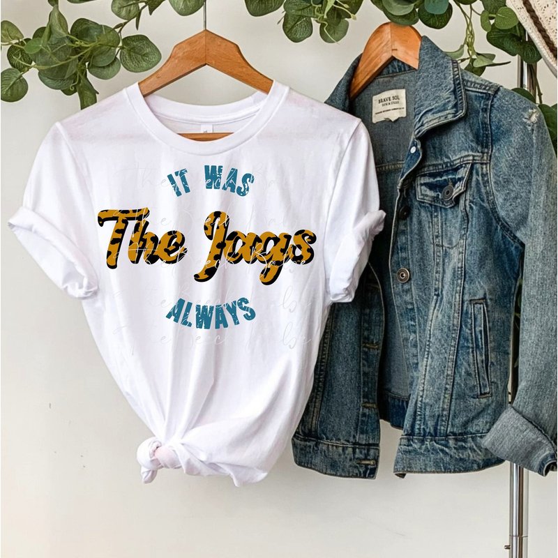 It Was Always The Jags Shirt, Jacksonville Football Fan Tee — T-shirts pour hommes