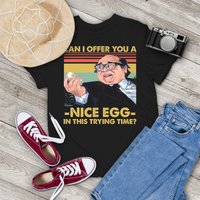 Can I Offer You An Egg In This Trying Time Vintage T-shirt — Mens T Shirts
