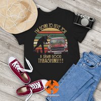 I'm Going To Give You A Damn Good Thrashing Vintage T-shirt — T-shirts pour hommes