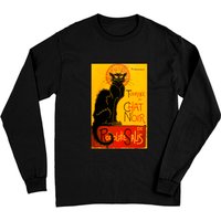 Vintage Le Chat Noir Black Cat Paris - Vintage - Long Sleeves