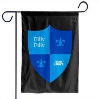 Bud Light Dilly Dilly Garden Flags — Decorative Flags