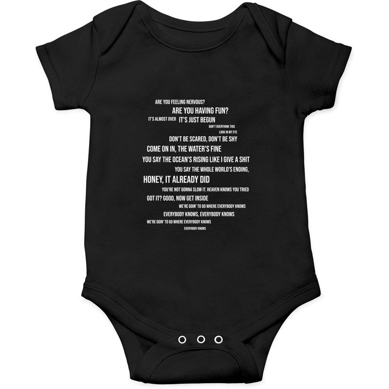 Feeling Nervous? - Bo Burnham - Onesies — Bodys bébé