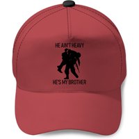He Ain't Heavy, He's My Brother Black - Military - Baseball Caps