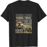 Young Thug Streetwear Gifts Shirt Hip Hop 90s T Shirt — Mens T Shirts