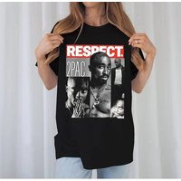 Tupac Rapper Vintage Shirt, Respect Legend Tupac T-shirt
