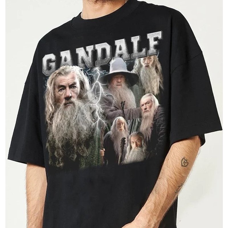 Vintage Gandalf Lord Of The Rings Shirt, Lord Of The Rings Vintage Shirt