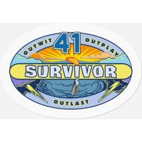 Survivor 41 - Survivor 41 Tv Show Reality Show - Stickers — Stickers & Decals