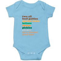 Two All Beef Patties - Burger Time - Big Mac - Onesies