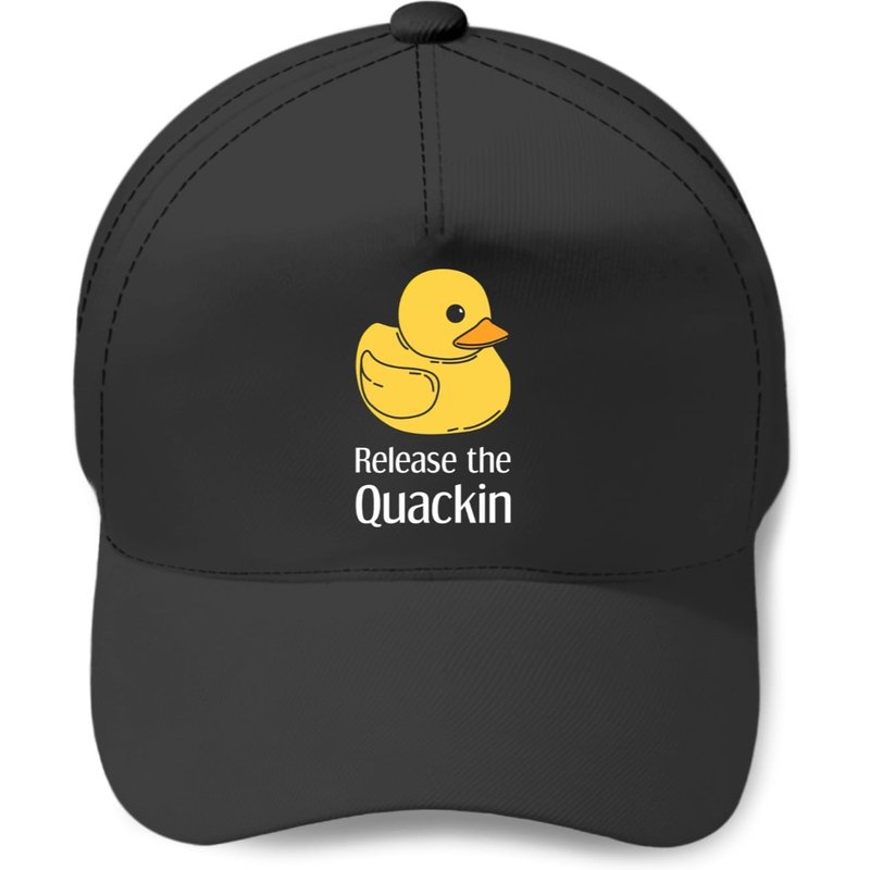 Duck - Release The Quackin - Rubber Duck - Baseball Caps — Casquette de baseball