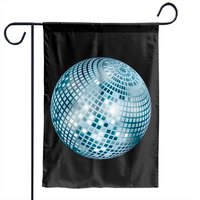 Disco Ball Design - Saturday Night Fever Garden Flag — Decorative Flags