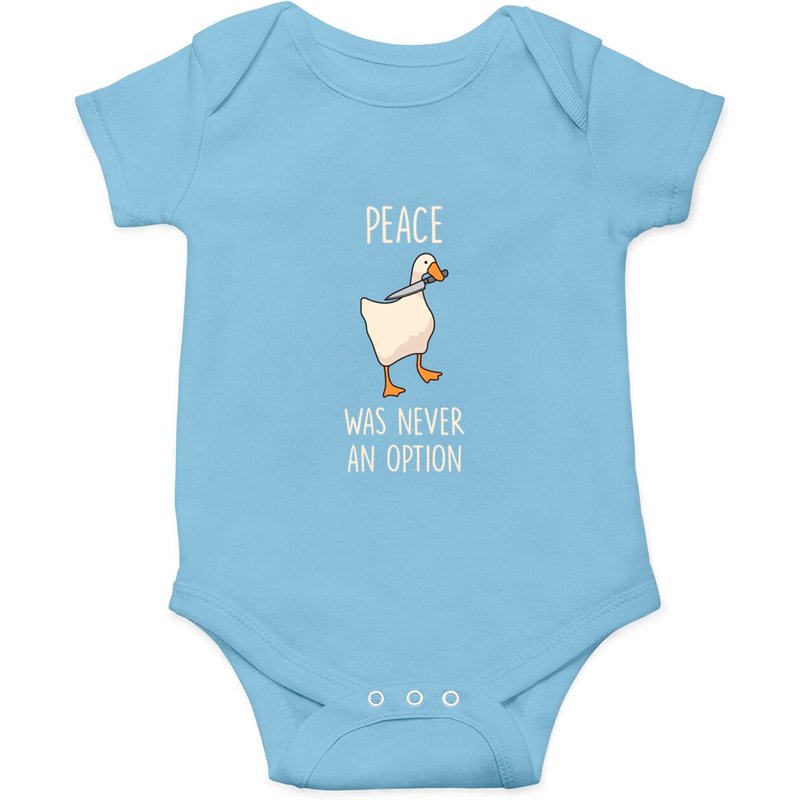 Goose Peace Was Never An Option - Goose - Onesies — Bodys bébé