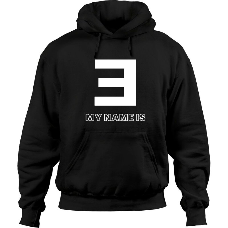 Eminem Logo My Name Is Youth Hoodies Pullover — Sweats à capuche pour hommes