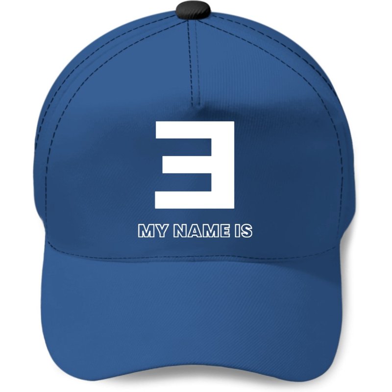 Eminem Logo My Name Is Youth Baseball Caps Pullover — Casquette de baseball
