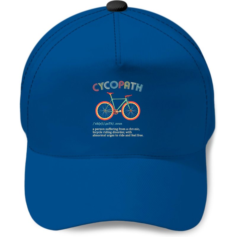 Cycopath Design For Cyclists Baseball Cap — Casquette de baseball