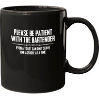 Bartender & Bar Owner Gifts - Funny Please Be Patient A-hole - Bartender - Mugs