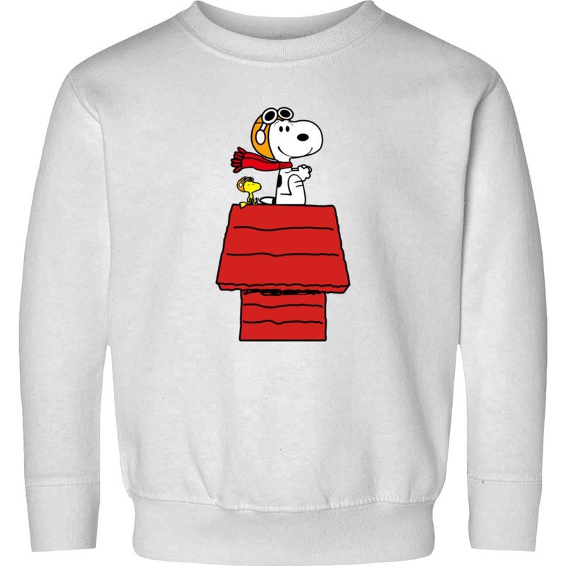 Snoopy Pilot Airplane - Snoopy - Sweatshirts
