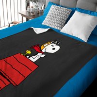 Snoopy Pilot Airplane - Snoopy - Baby Blankets — Couvertures pour bébé