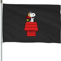 Snoopy Pilot Airplane - Snoopy - House Flags