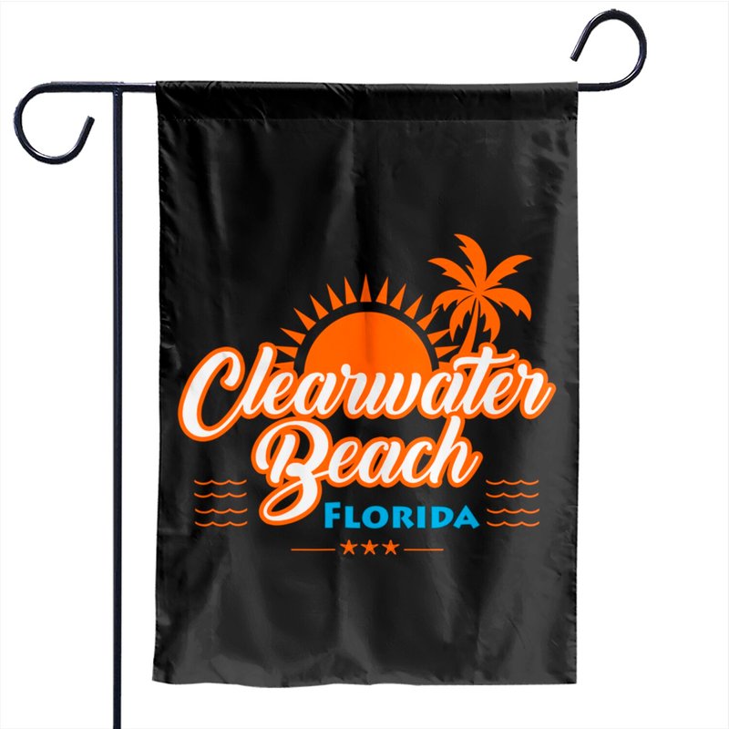 Clearwater Beach Florida Garden Flags — Drapeaux décoratifs