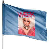 Werk! - Rupauls Drag Race - House Flags — Drapeaux décoratifs