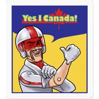 Yes I Canada - Duke Caboom - Stickers — Autocollants et stickers
