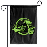 Harley Motorcycle - Harley - Garden Flags — Drapeaux décoratifs