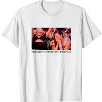 Jamie Lee Curtis Wearing Friends Supporting Friends Michelle Yeoh Shirt