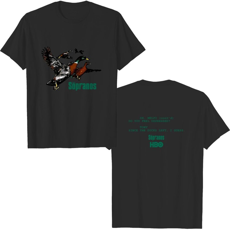 Ducks The Sopranos Shirt, The Sopranos Shirt, Dr. Melfi Do You Feel Depressed Shirt — T-shirts pour hommes