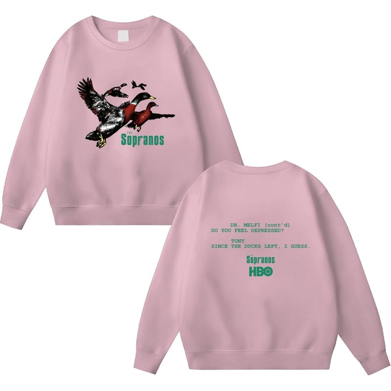 Ducks The Sopranos Sweatshirt, Dr.melfi Do You Feel Depressed Sweatshirt, Tony Since The Duck Left I Guess Sweatshirt — Sweats à capuche pour hommes