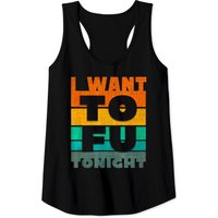 Vegan I Want Tofu Tonight Tank Tops — T-shirts pour hommes