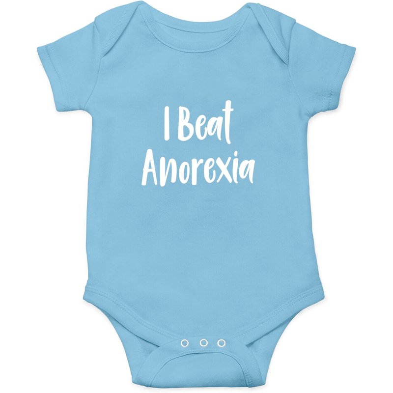 I Beat Anorexia Onesies — Bodys bébé