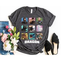 How To Train Your Dragon Characters T-shirt — T-shirts pour hommes