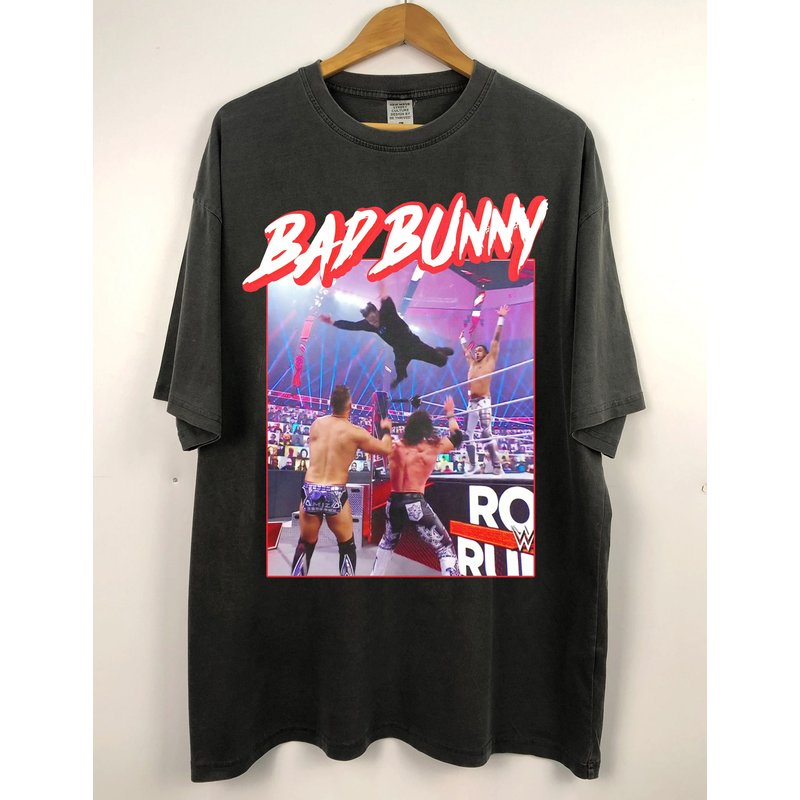 Vintage Bad Bunny Vintage T-shirt — T-shirts pour hommes