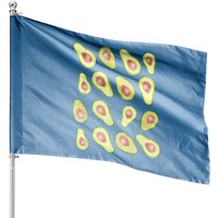 House Flags: Holy Guacamole Design